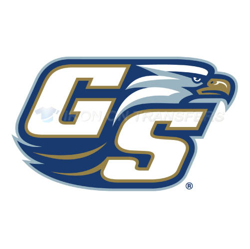 Georgia Southern Eagles Logo T-shirts Iron On Transfers N4476 - Click Image to Close